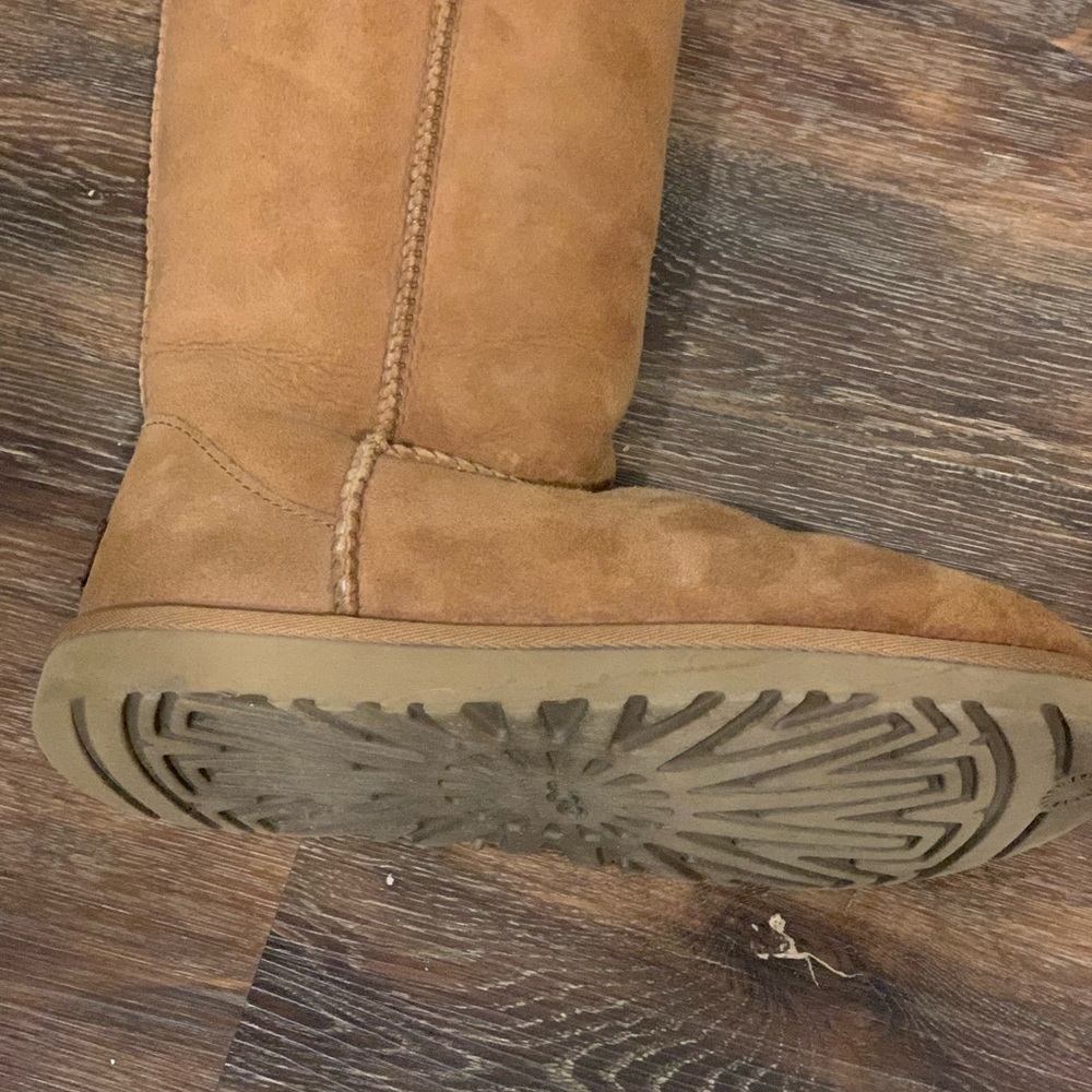 UGG Tan Suede Boots - Picture 5 of 5